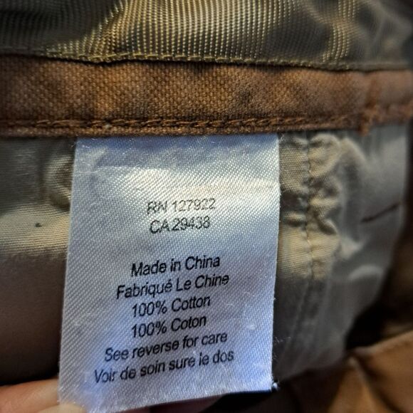 Mountain Khakis Mens Ranch Outerwear Relaxed Fit Size 42 X 30 Brown - Picture 5 of 15